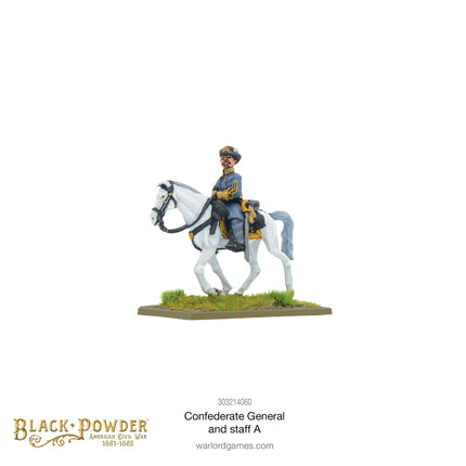 Confederate General And Staff A - Sonder - /Einzelmodelle - Warlord Games - 303214060