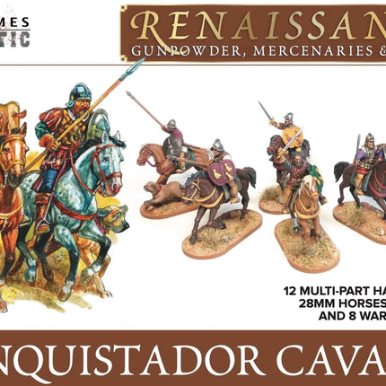 Conquistador Cavalry - Kavallerie - Wargames Atlantic - WAARN003