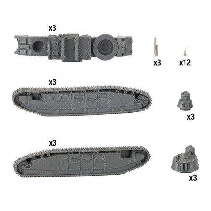 Char 2C Tank Platoon
