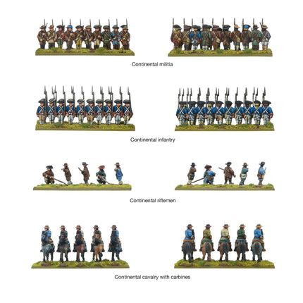 Continental Army Brigade - Starterarmee - Warlord Games - 312403406