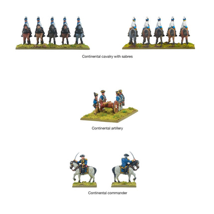 Continental Army Brigade - Starterarmee - Warlord Games - 312403406