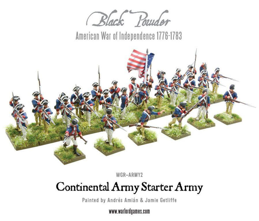 Continental Army Starter Army - Starterarmee - Warlord Games - WGR-ARMY2