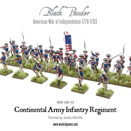 Continental Infantry Regiment - Infanterie - Warlord Games - WGR-AWI-04