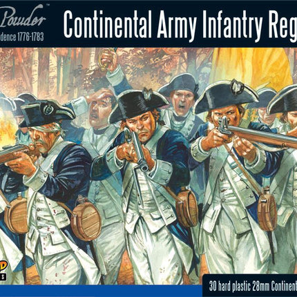 Continental Infantry Regiment - Infanterie - Warlord Games - WGR-AWI-04