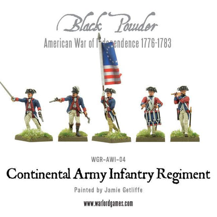 Continental Infantry Regiment - Infanterie - Warlord Games - WGR-AWI-04
