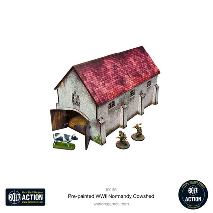 Cowshed (Pre - painted Normandy) - Gelände - Micro Art Studio - H00159