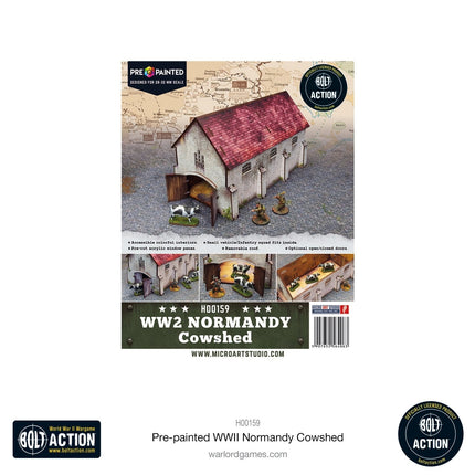 Cowshed (Pre - painted Normandy) - Gelände - Micro Art Studio - H00159