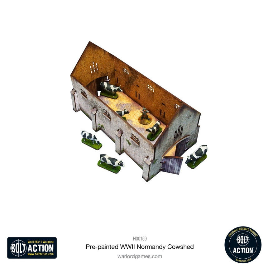 Cowshed (Pre - painted Normandy) - Gelände - Micro Art Studio - H00159
