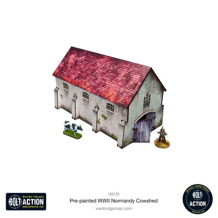Cowshed (Pre - painted Normandy) - Gelände - Micro Art Studio - H00159