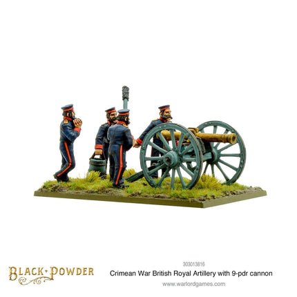 Crimean War British Royal Artillery with 9 - pdr Cannon - Artillerie - Warlord Games - 303013816
