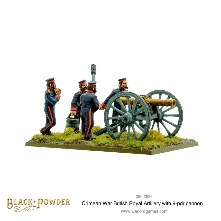 Crimean War British Royal Artillery with 9 - pdr Cannon - Artillerie - Warlord Games - 303013816
