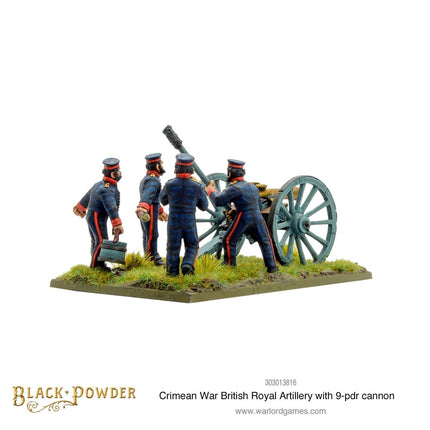 Crimean War British Royal Artillery with 9 - pdr Cannon - Artillerie - Warlord Games - 303013816