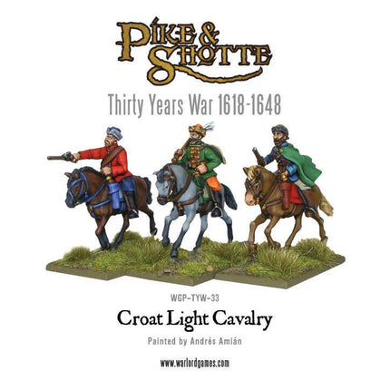 Croat Cavalry - Kroatische Reiterei (3 Figuren)
