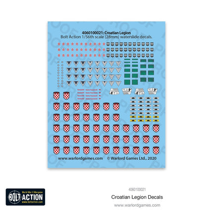 Croatian Legion Decals
