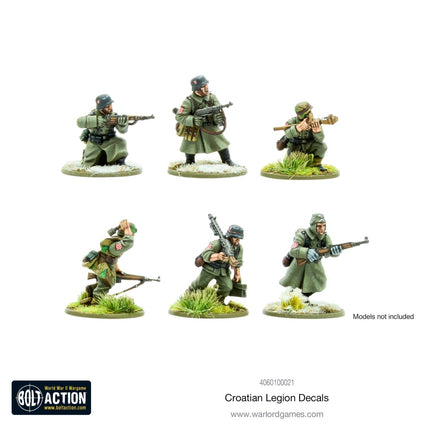 Croatian Legion Decals