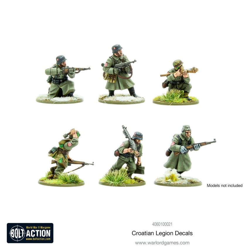 Croatian Legion Decals