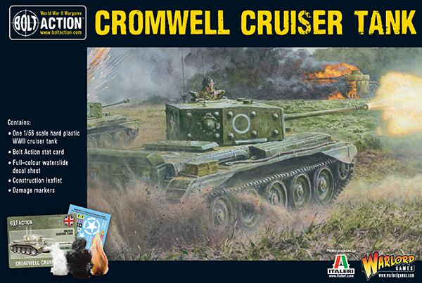Cromwell Cruiser Tank - Panzer - Warlord Games - 402011003