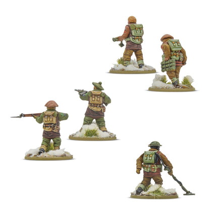Crossing the Rhine - British & Canadian Infantry (Winter) Starter Army - Starterarmee - Warlord Games - 402611002