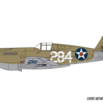 A01003B Curtiss P-40B Warhawk