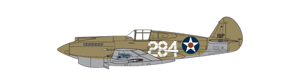 A01003B Curtiss P-40B Warhawk