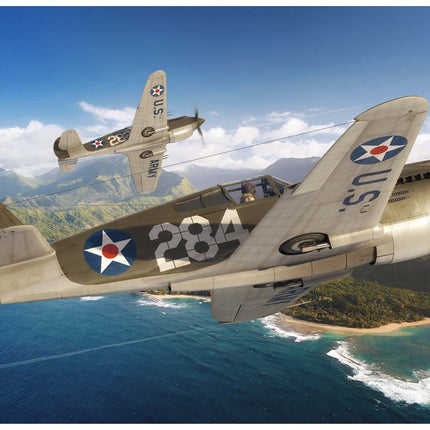 A01003B Curtiss P-40B Warhawk