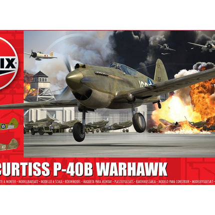 A05130A Curtiss P-40B Warhawk 1:48