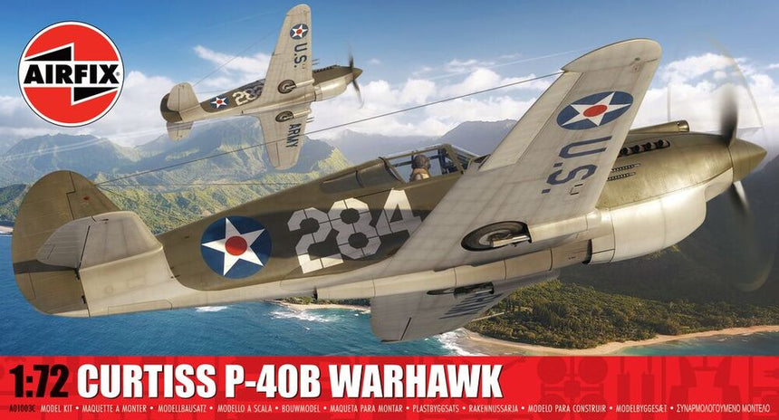 Curtiss P-40B Warhawk - Flugzeuge - Airfix - A01003C