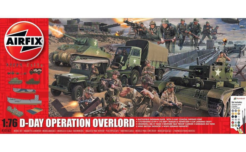 D-Day 75th Anniversary Operation Overlord Gift Set - Starterset - Airfix - A50162A