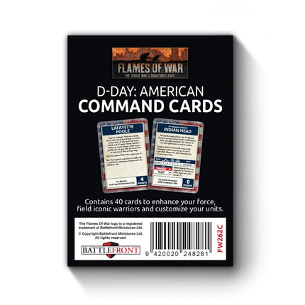 D-Day: American Command Cards