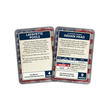 D-Day: American Command Cards