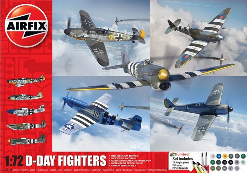 D-Day Fighters Gift Set - Starterset - Airfix - A50192