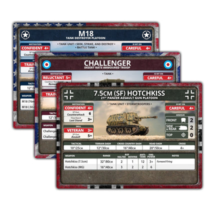 D-Day: Reinforcement Unit Cards