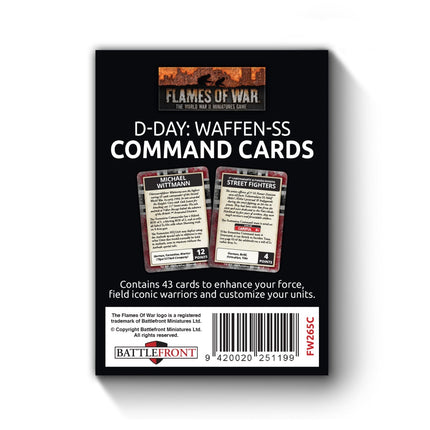 D-Day: Waffen-SS Command Cards