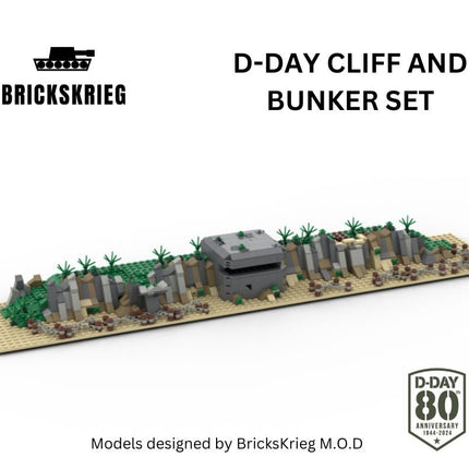 D-Day Beach Atlantic Wall Set - Brickskrieg - SCE-DD-10