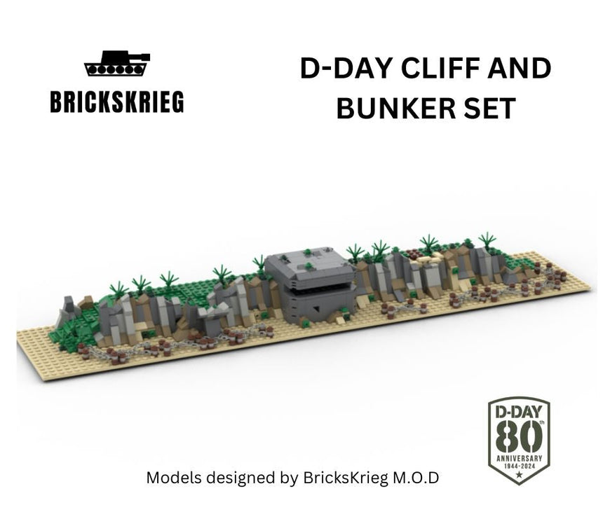 D-Day Beach Atlantic Wall Set - Brickskrieg - SCE-DD-10