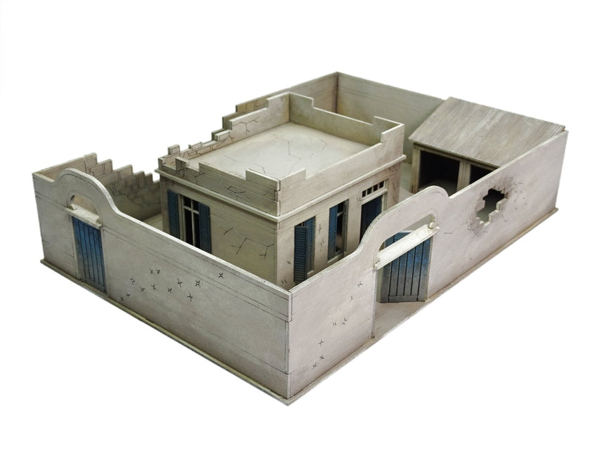 Damaged Compound And House Set - Gelände - Sarissa - N108