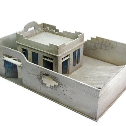 Damaged Compound And House Set - Gelände - Sarissa - N108