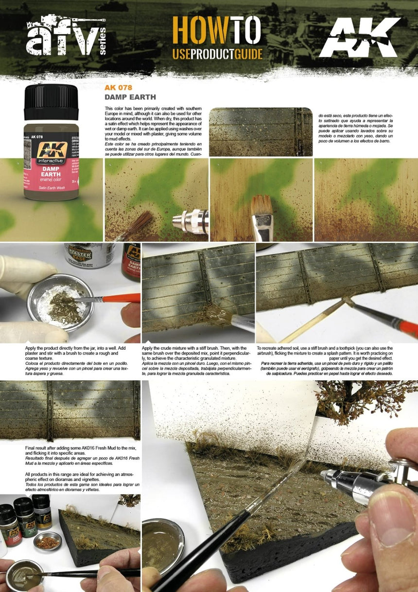 Damp Earth AK078 - AK Interactive