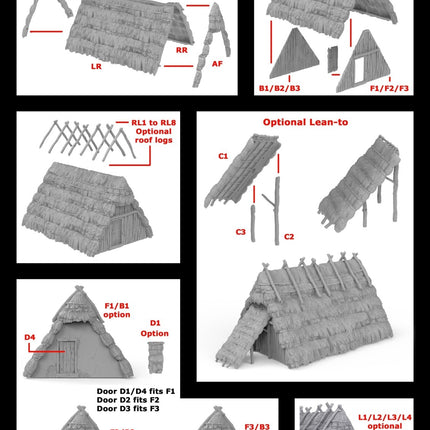 Dark Age Huts - Victrix - VXE015 (8)