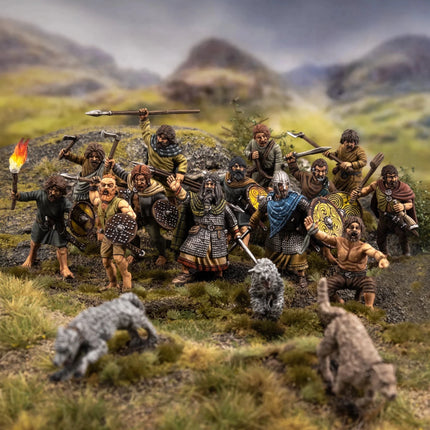 Dark Age Irish & Dogs - Infanterie - Victrix - VXDA021