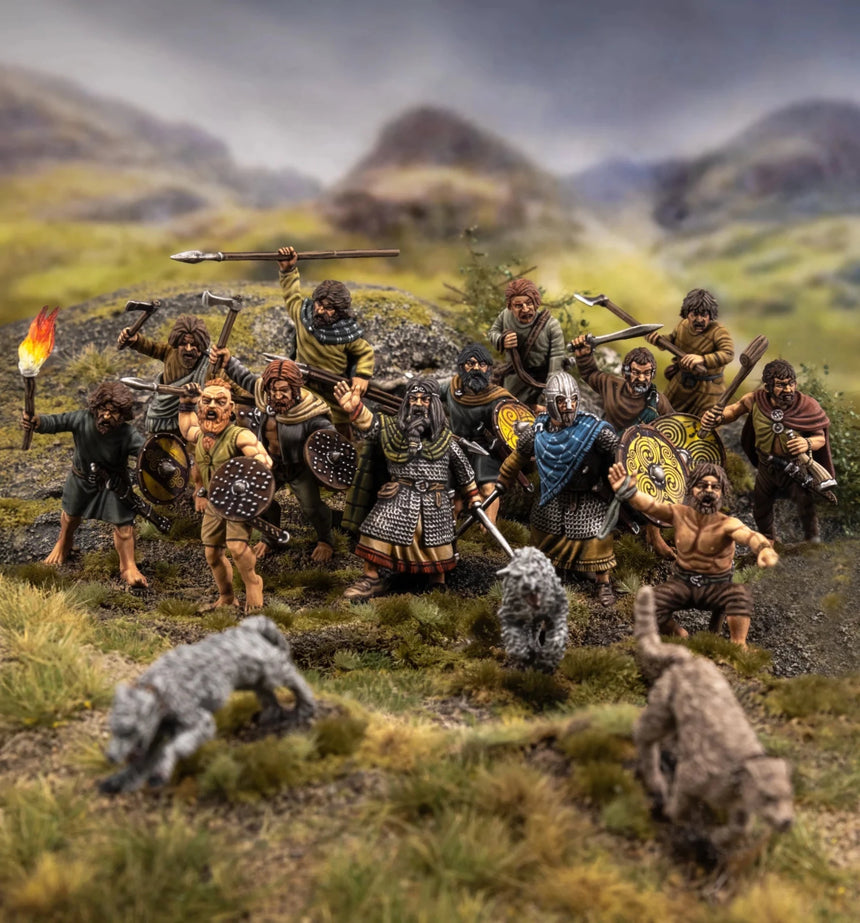 Dark Age Irish & Dogs - Infanterie - Victrix - VXDA021