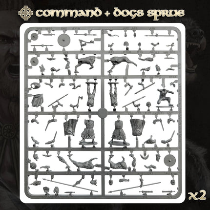 Dark Age Irish & Dogs - Infanterie - Victrix - VXDA021