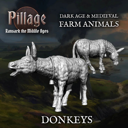 Dark Age & Medieval Farm Animals - Gelände - Victrix - VXE014