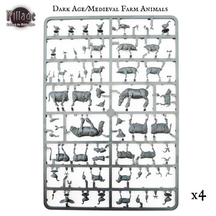 Dark Age & Medieval Farm Animals - Gelände - Victrix - VXE014