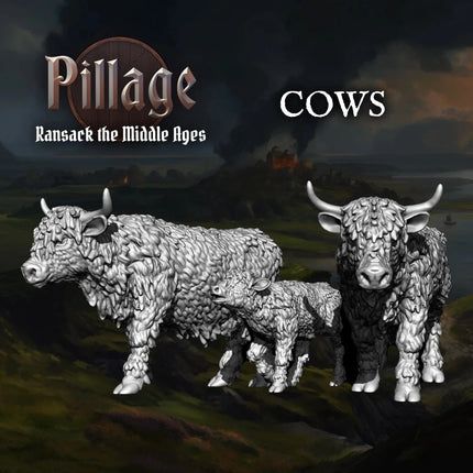 Dark Age & Medieval Farm Animals - Gelände - Victrix - VXE014
