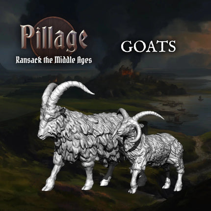 Dark Age & Medieval Farm Animals - Gelände - Victrix - VXE014