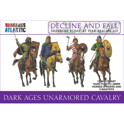 Dark Ages Unarmored Cavalry - Wargames Atlantic - WAALR009