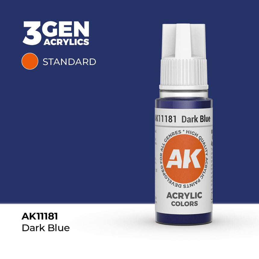 AK Interactive 3rd Generation - Dark Blue 18 ml