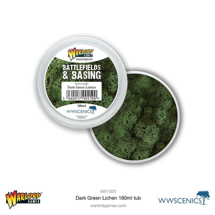 Dark Green Lichen (180ml) - Zubehör - Warlord Games - 849110020