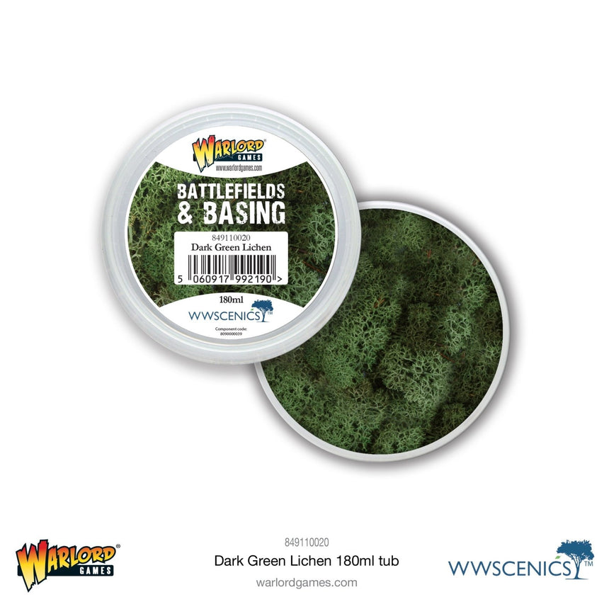 Dark Green Lichen (180ml) - Zubehör - Warlord Games - 849110020